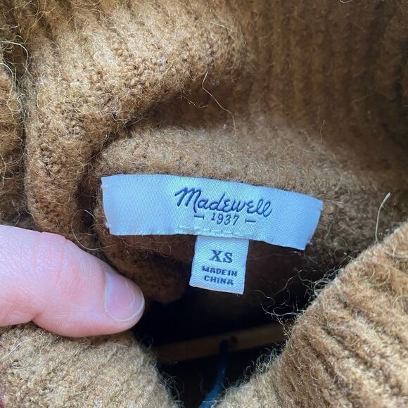 Madewell wool blend turtleneck - Picture 3 of 4